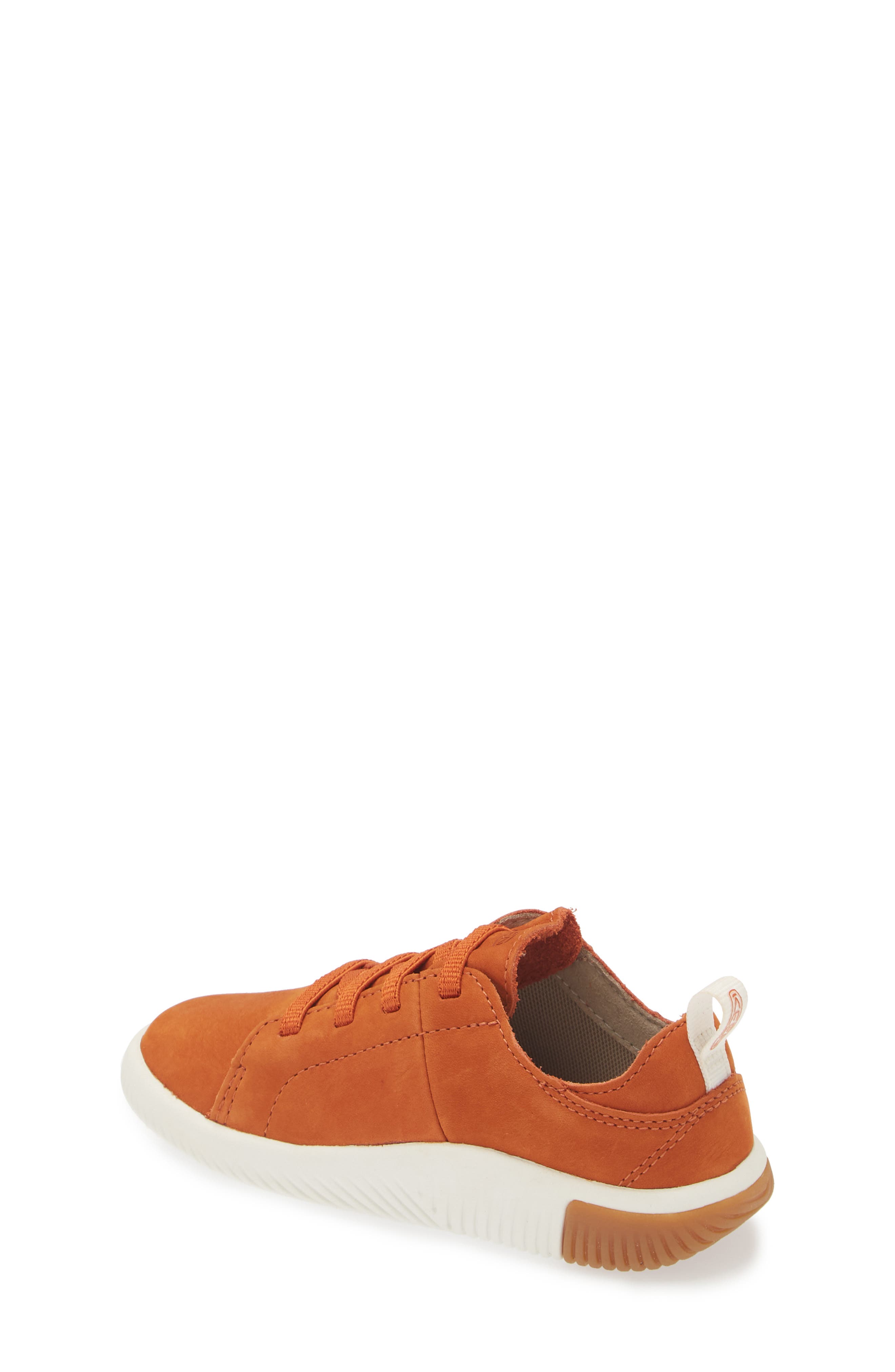 Kids' KNX Leather Sneaker, Alternate, color, GOLD FLAME/ STAR WHITE