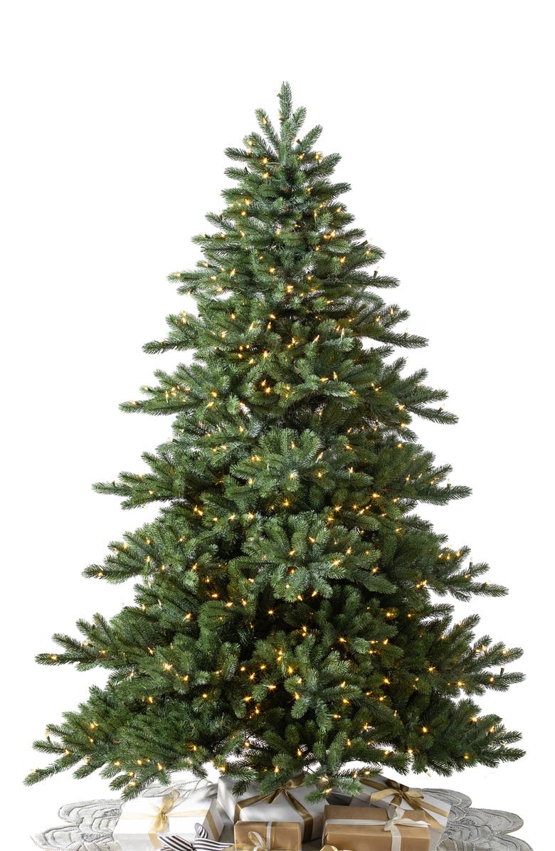 Balsam Hill Biltmore<sup>®</sup> Spruce Pre-lit Artificial Tree, Main, color,