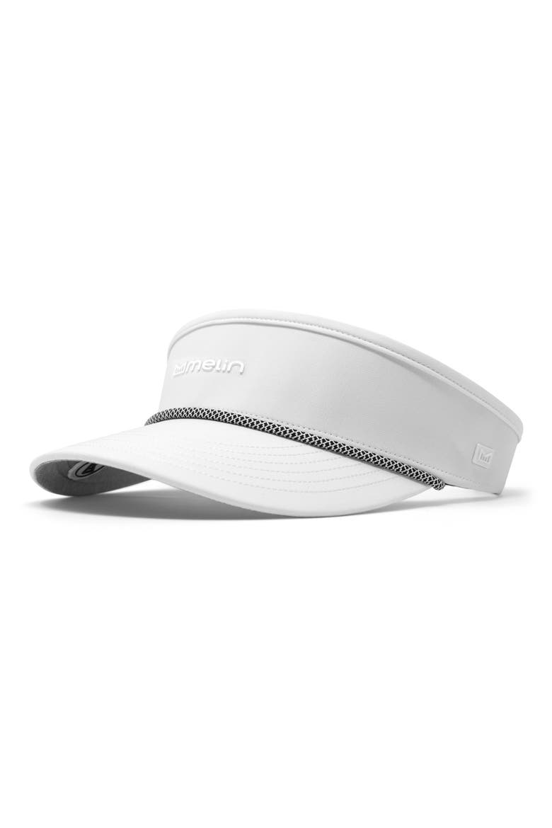 Coast Hydro Performance Visor, Main, color, WHITE