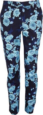 Lords of Harlech Jack Flat Front Stretch Sateen Pant