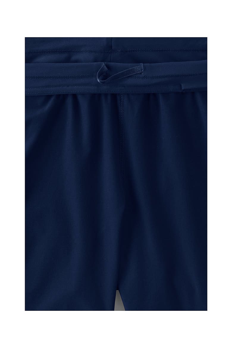 Plus Size SunShade UPF 50 5" Board Shorts with Panty, Alternate, color, Deep Sea Navy