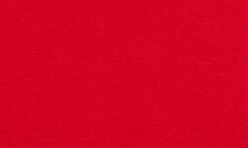 Tiny Tribe Core Colorblock Cotton Romper In Red