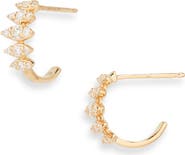 Dana Rebecca Designs Sophia Ryan Diamond Hoop Earrings