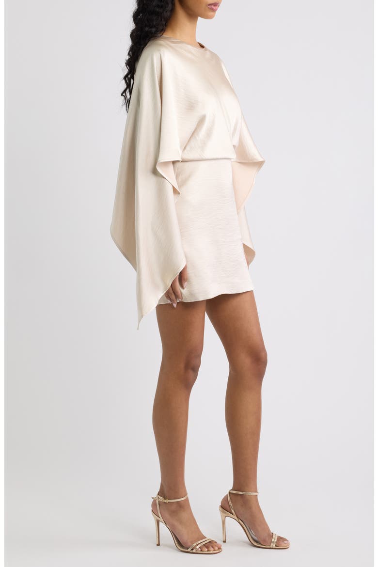 Muse Drape Drop Waist Dress, Alternate, color, IVORY