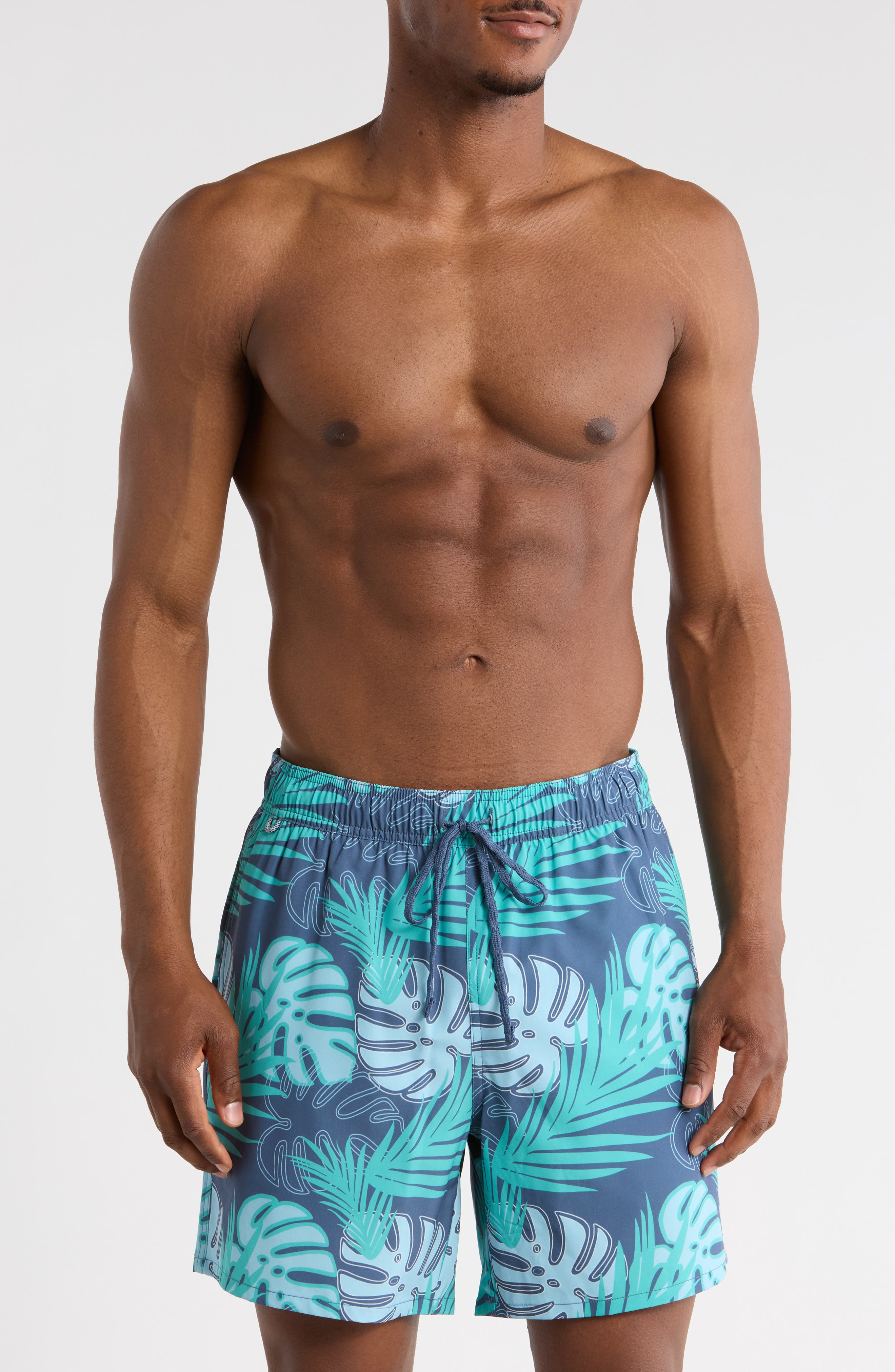 Rainforest Palm Swim Trunks