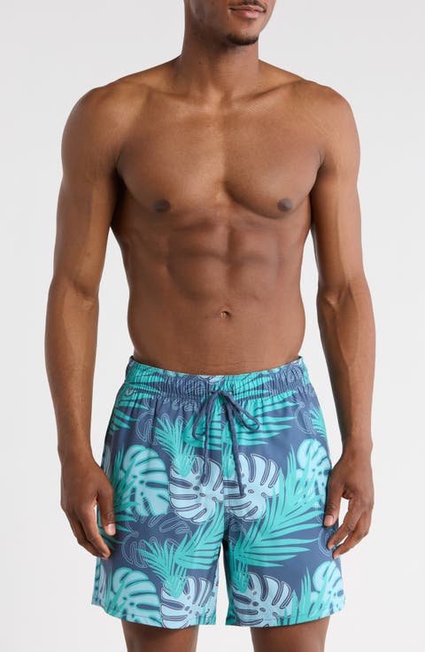 Palm Swim Trunks