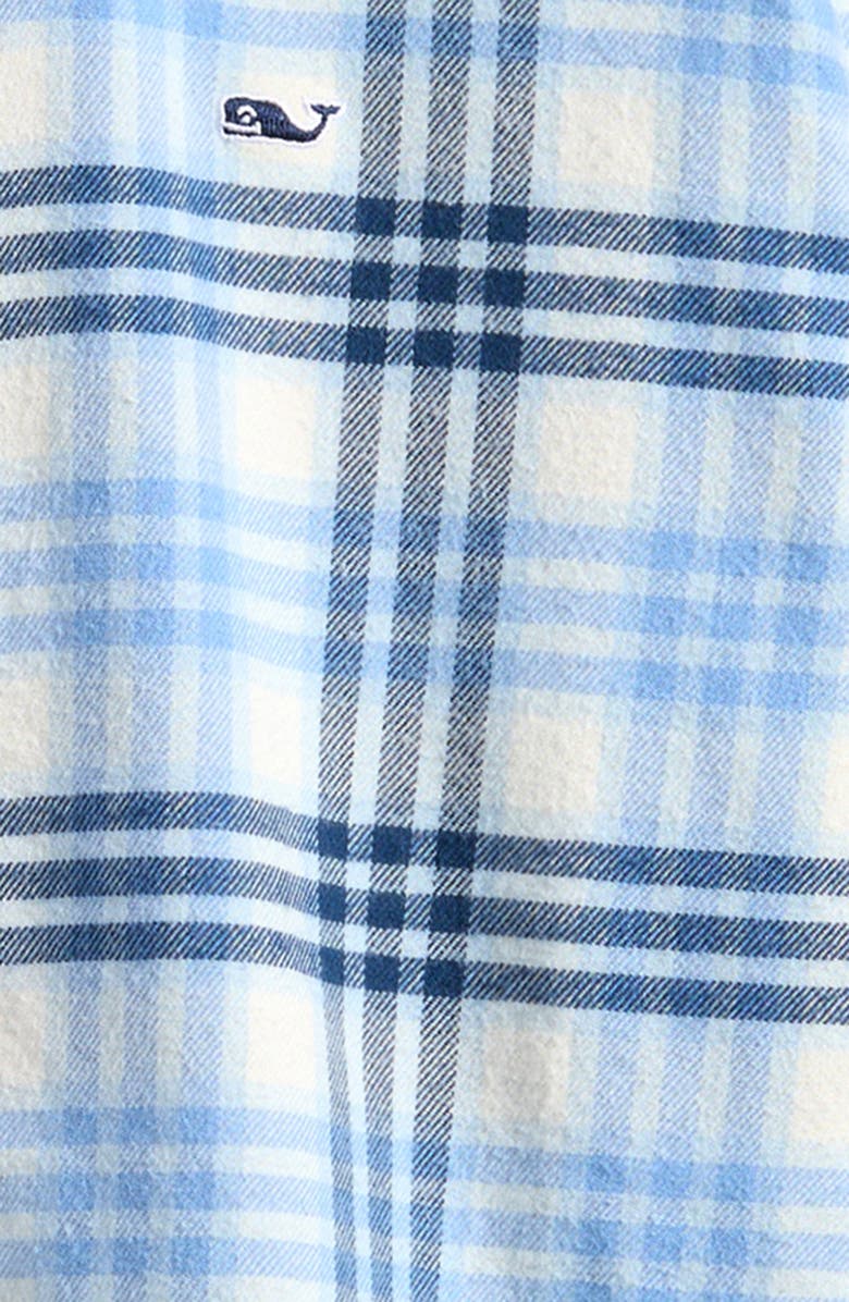 vineyard vines Kids' Plaid Flannel Button-Down Shirt, Alternate, color, 