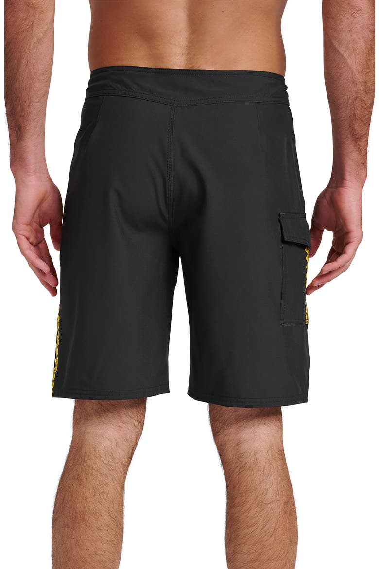 HI Sidewind 20" Board Shorts, Alternate, color, BLACK.