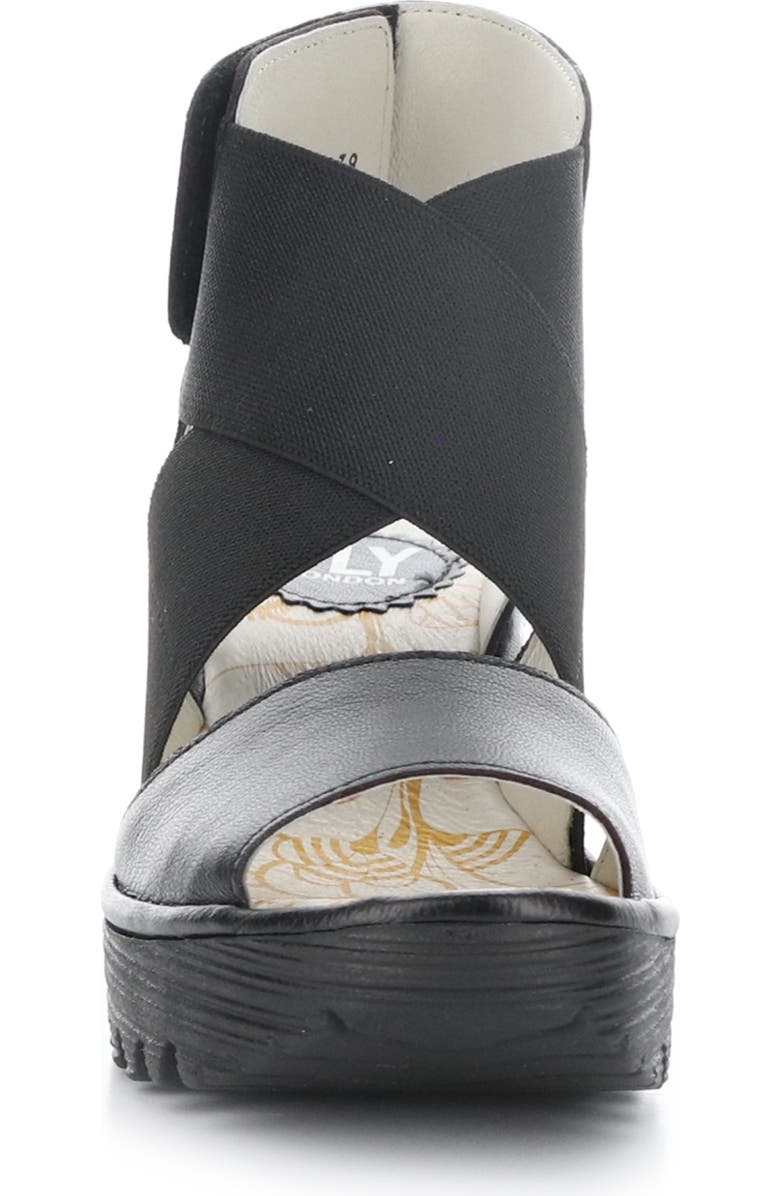 Fly London Yuba Platform Wedge Sandal, Alternate, color,