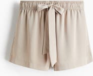H&M Twill Drawstring Shorts