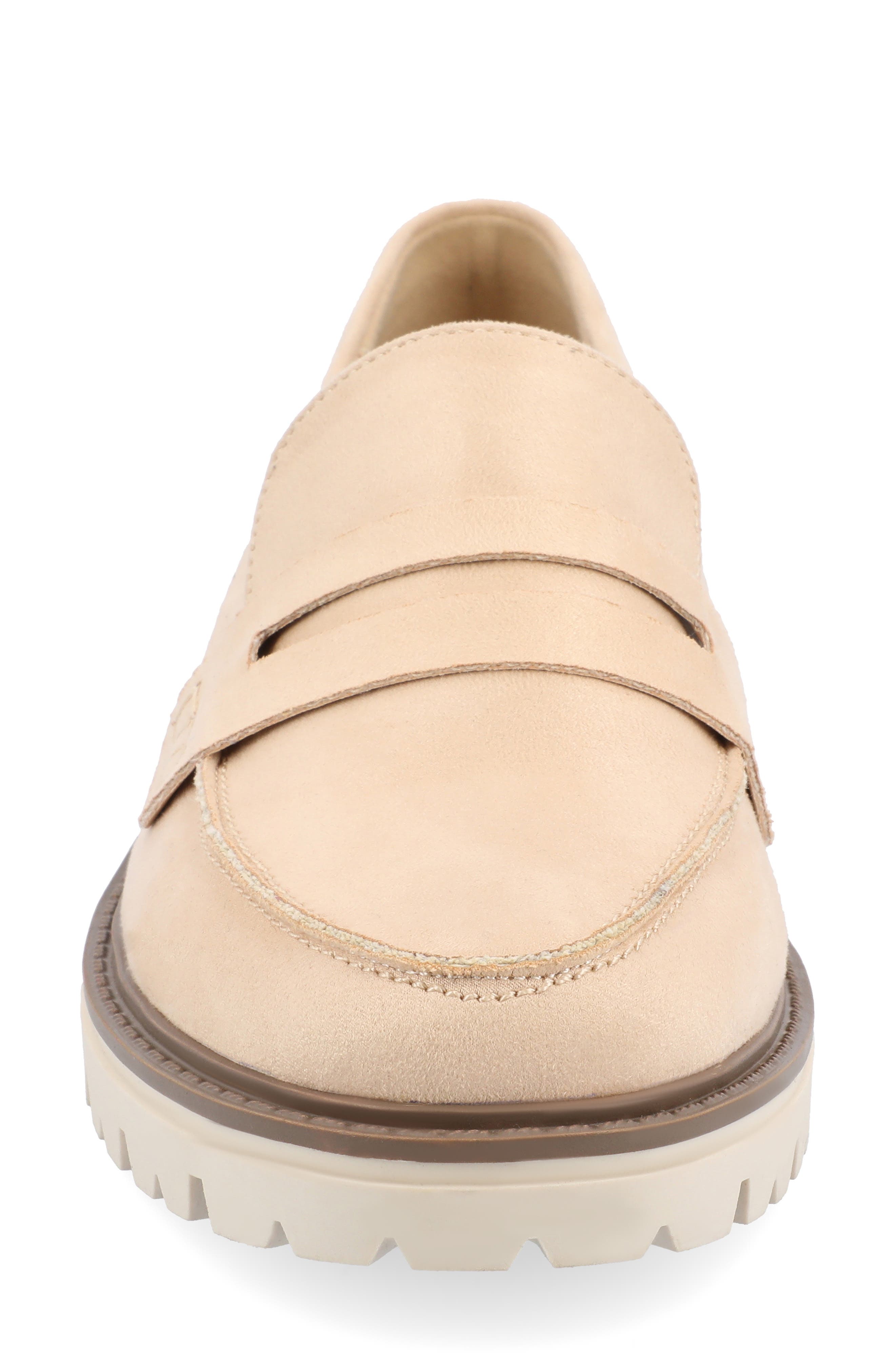 Kenly Comfort Foam Penny Loafer, Alternate, color, SAND