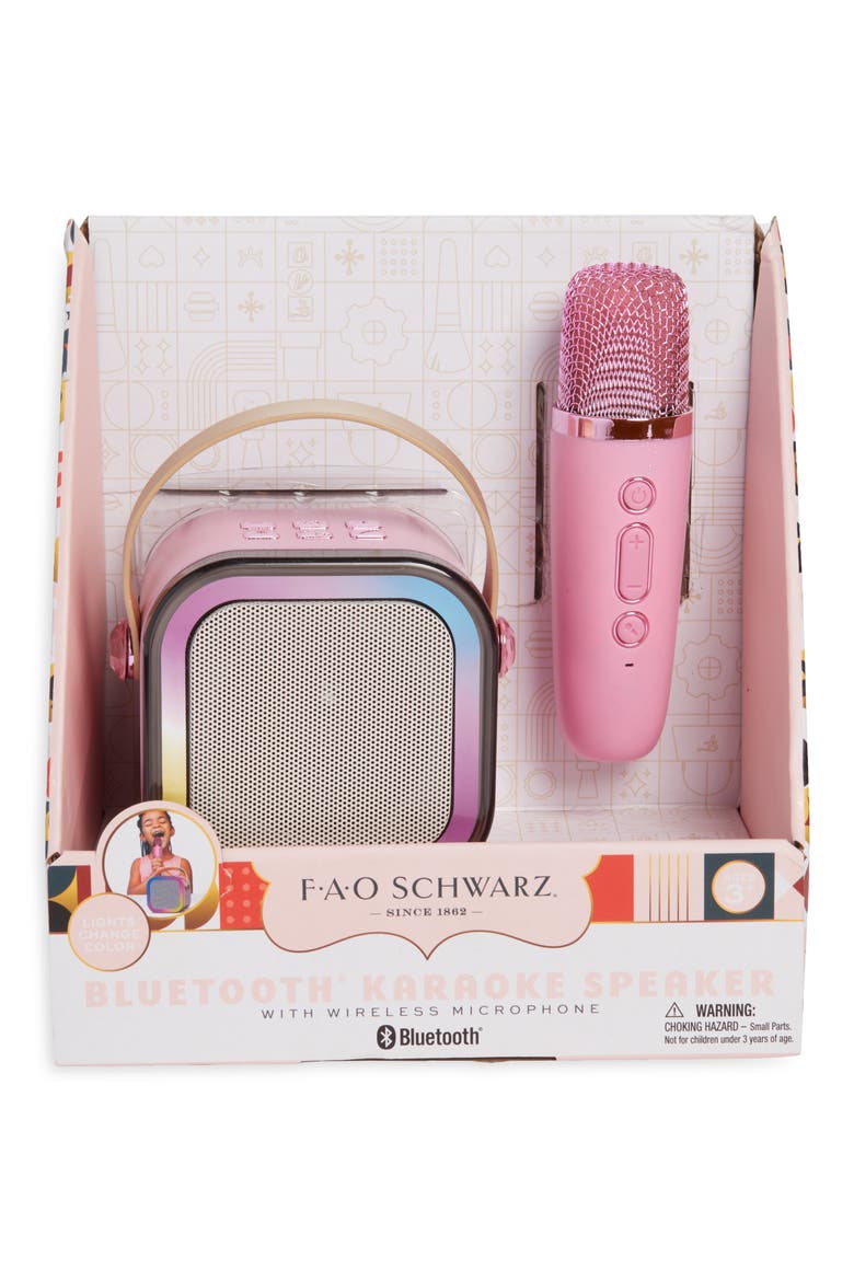 Bluetooth Karaoke Toy, Alternate, color, LIGHT/ PASTEL PINK