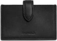 Shinola Accordion Leather Card Case