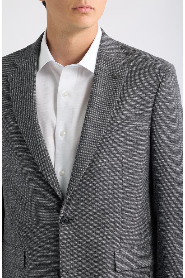 Ross Birdseye Sport Coat, Alternate, color, GREY