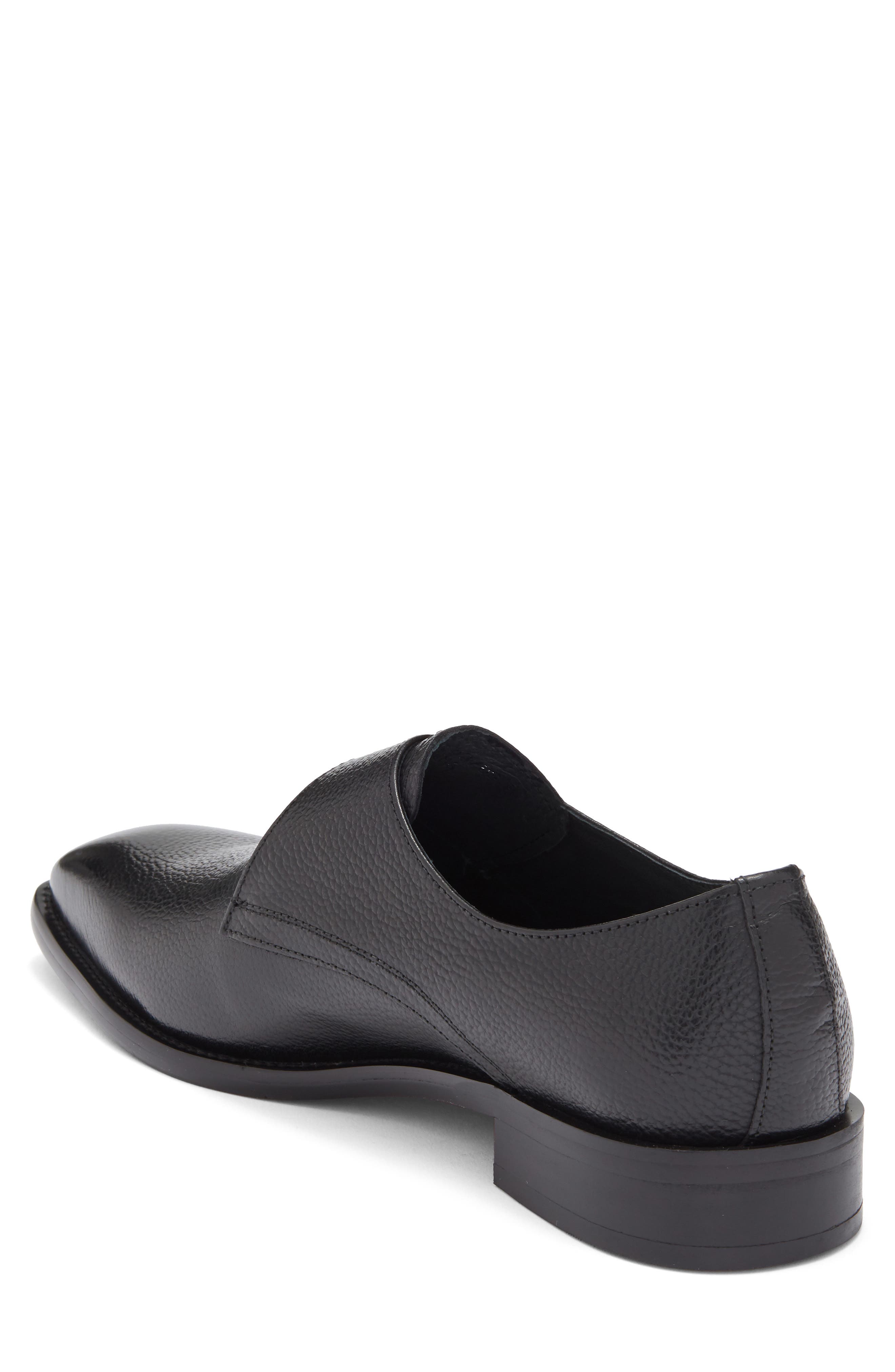 Maison Forte Vero Monk Shoe, Alternate, color, Black