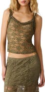 Steve Madden Mavee Lace Tank Top