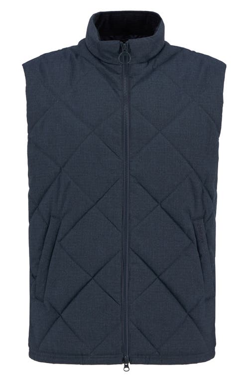 Barbour Finn Quilted Vest In Blue