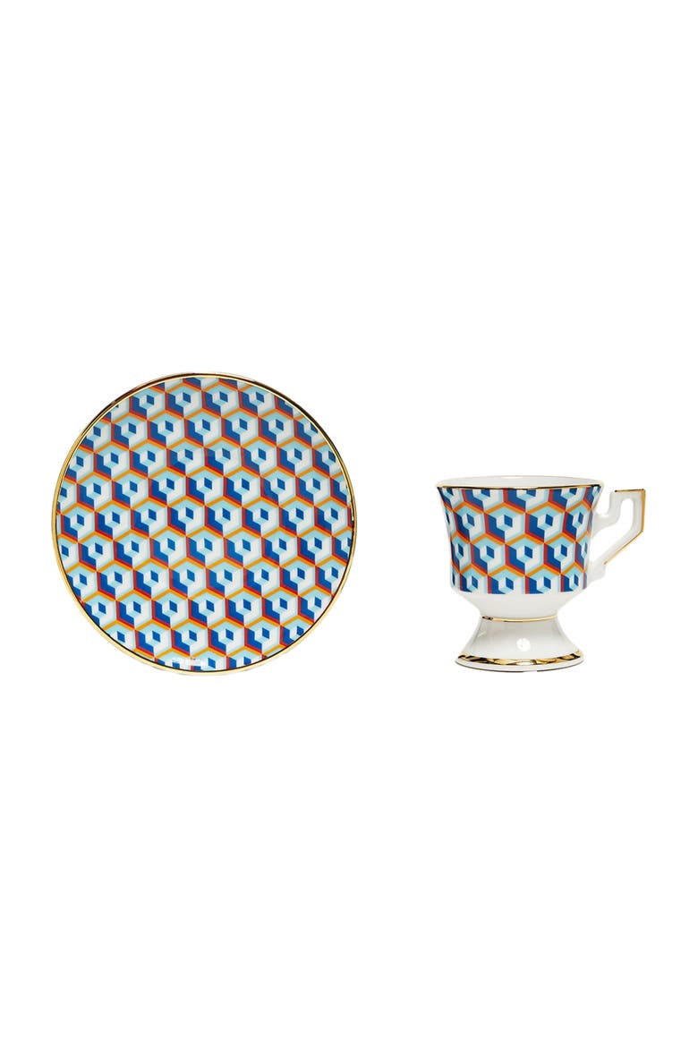Espresso Cup Set Of 6 Cubi Mix, Alternate, color, Cubi Mix