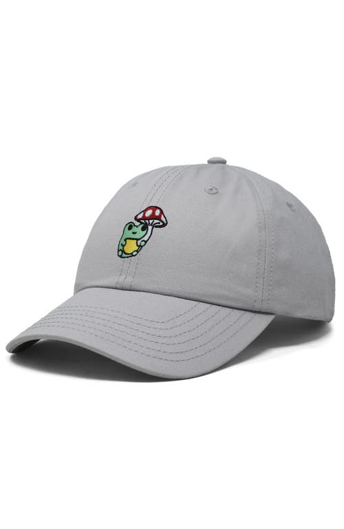 DALIX DALIX MUSHROOM FROG EMBROIDERED HAT 