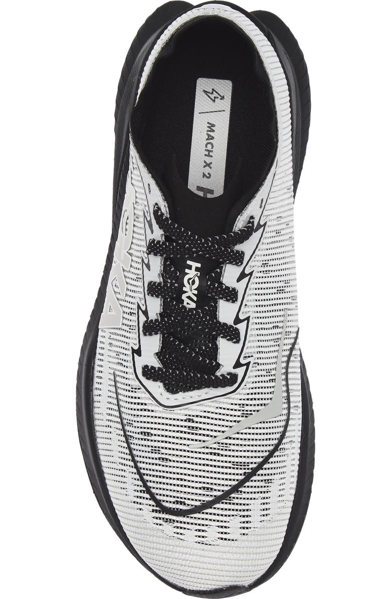 HOKA Mach X 2 Running Shoe, Alternate, color, Black / Stardust
