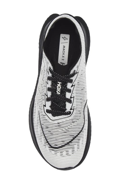 Hoka Mach X 2 Running Shoe In Black