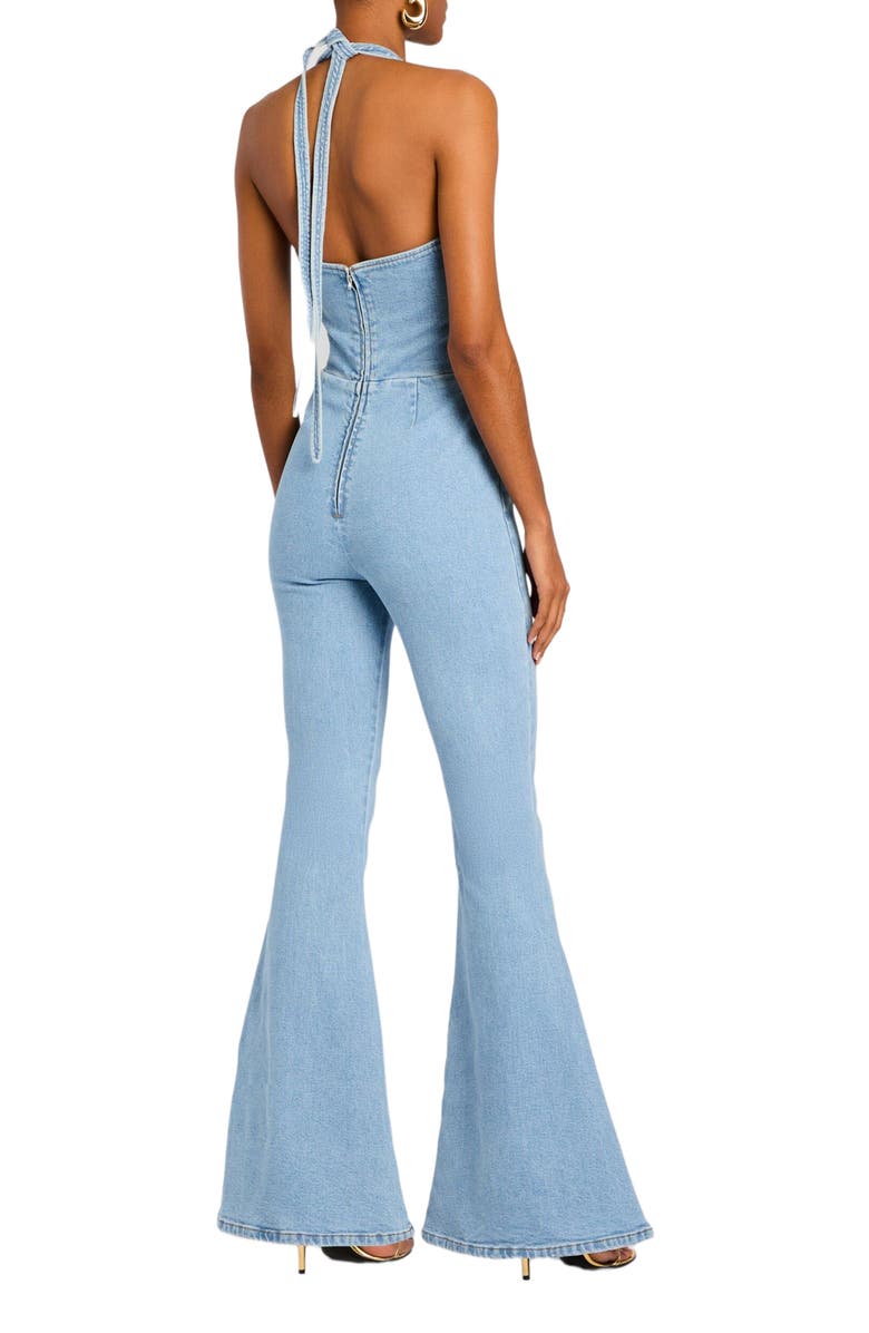 Retrofête Kairi Denim Jumpsuit, Alternate, color,