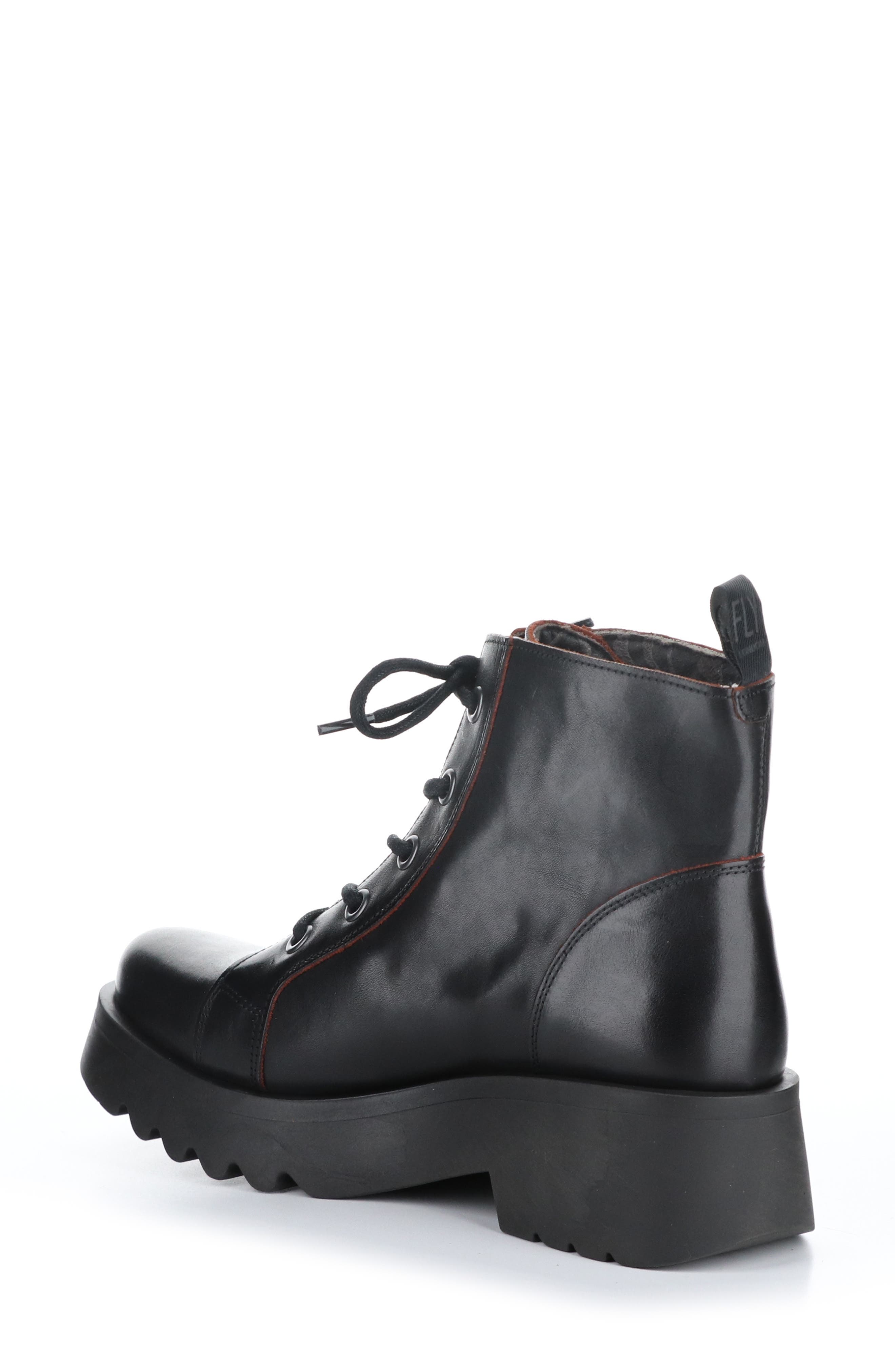 Fly London Metz Combat Boot, Alternate, color, 