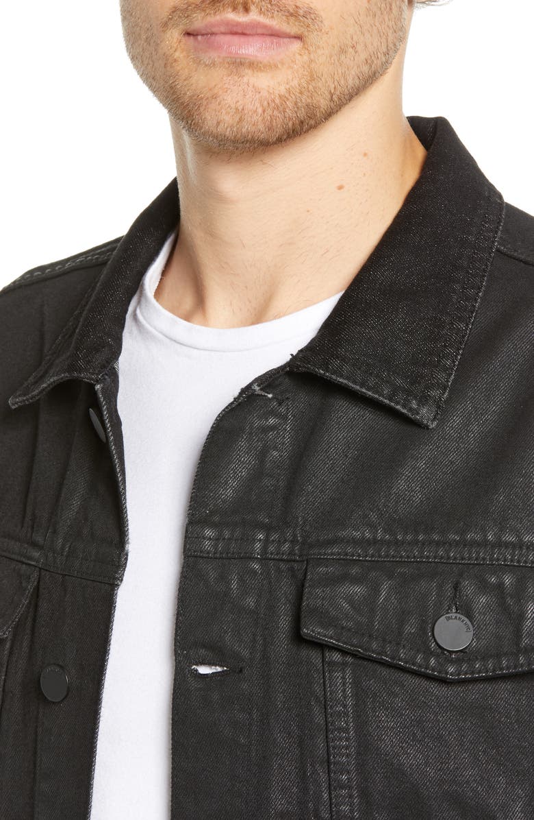 BLANKNYC Coated Denim Jacket, Alternate, color, 
