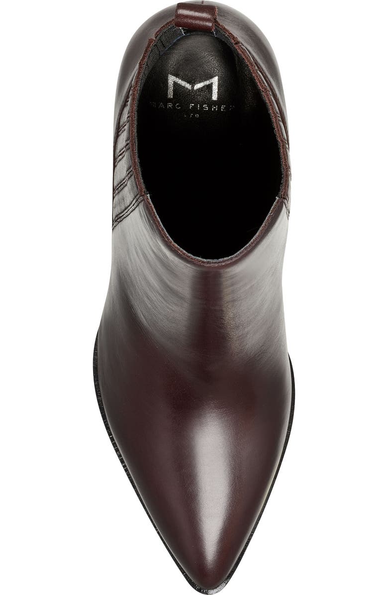 Marc Fisher LTD Alva Bootie, Alternate, color, Burgundy Leather