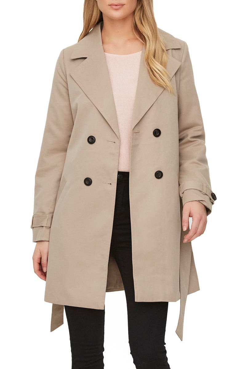 VERO MODA Berta Trench Coat, Main, color,