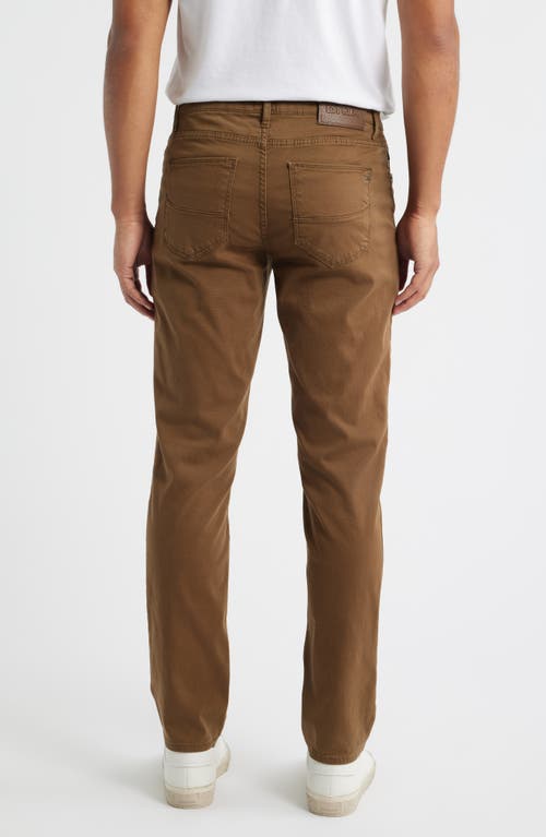 Brax Cadiz Stretch Cotton Pants In Brown