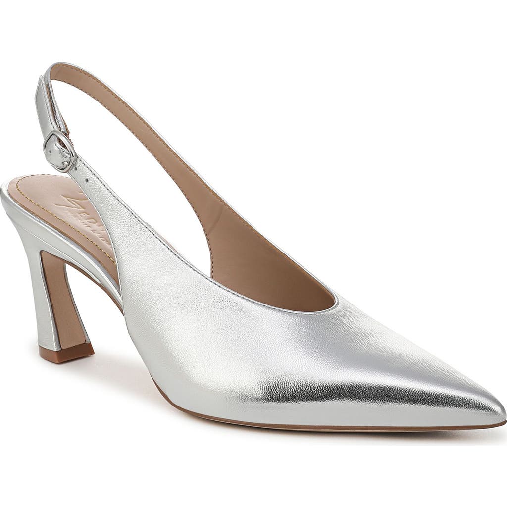 27 Edit Naturalizer Elaine Slingback Pointed Toe Pump In Silver