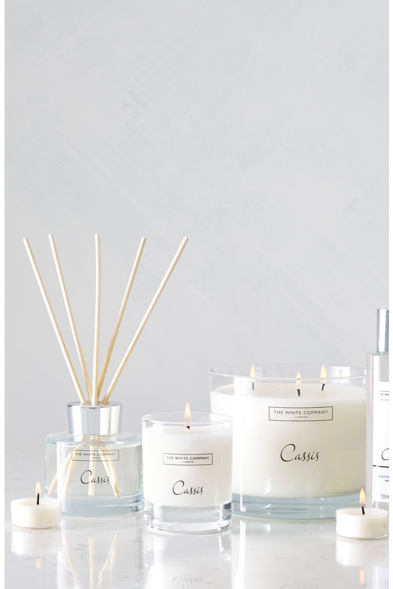 Large Scented Candle, Alternate, color, CASSIS