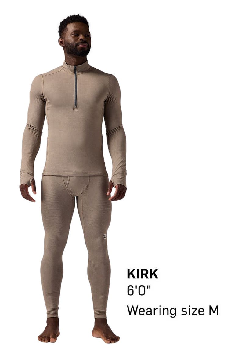 Pines Micrrid Ultra-Lt Baselayer Bottom - Men's, Alternate, color, Fallen Rock