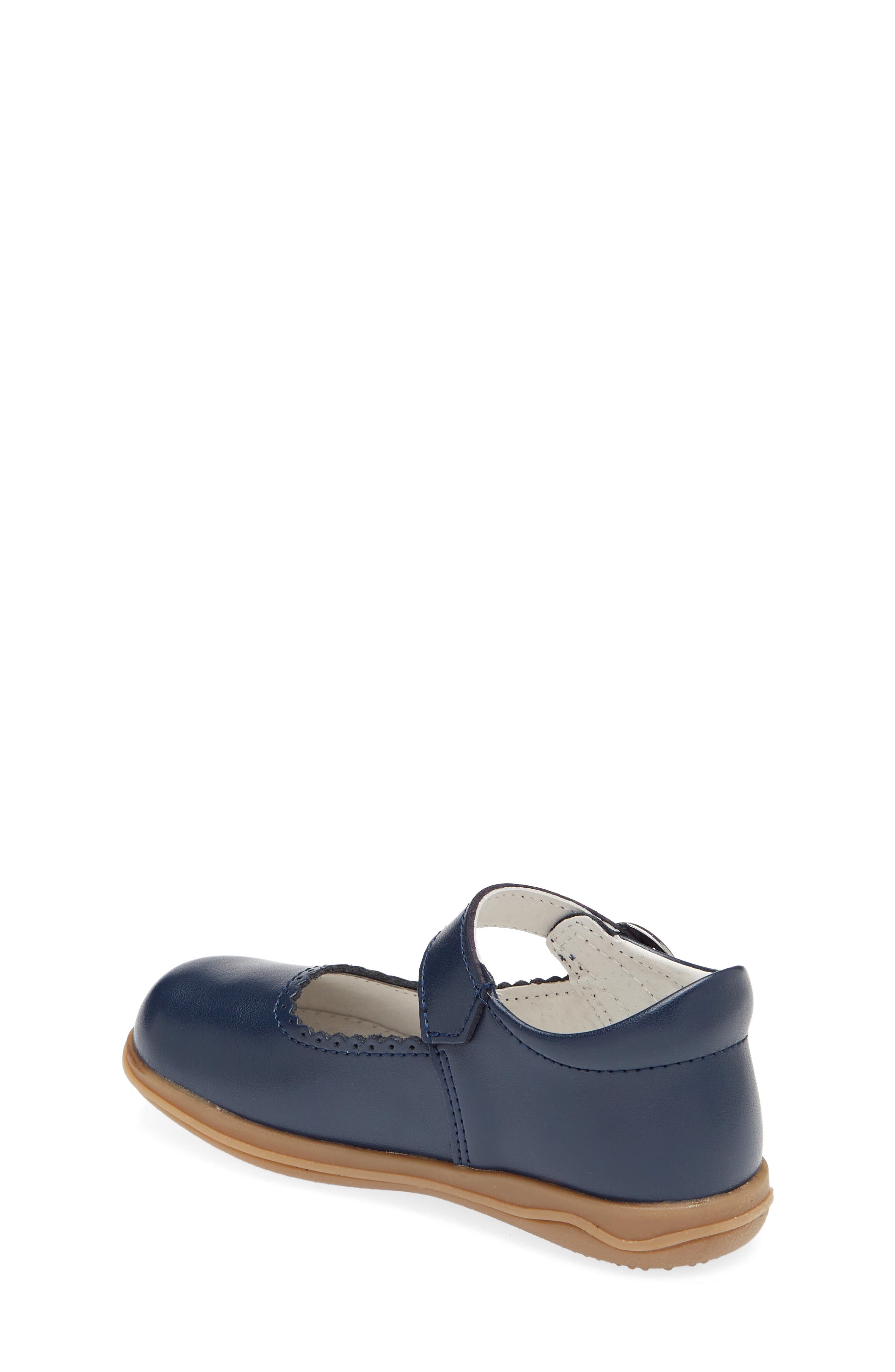 Kids' Chloe Scalloped Mary Jane, Alternate, color, NAVY