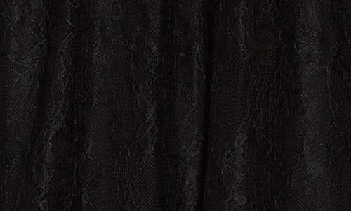 Frame Semisheer Long Sleeve Lace Shift Dress