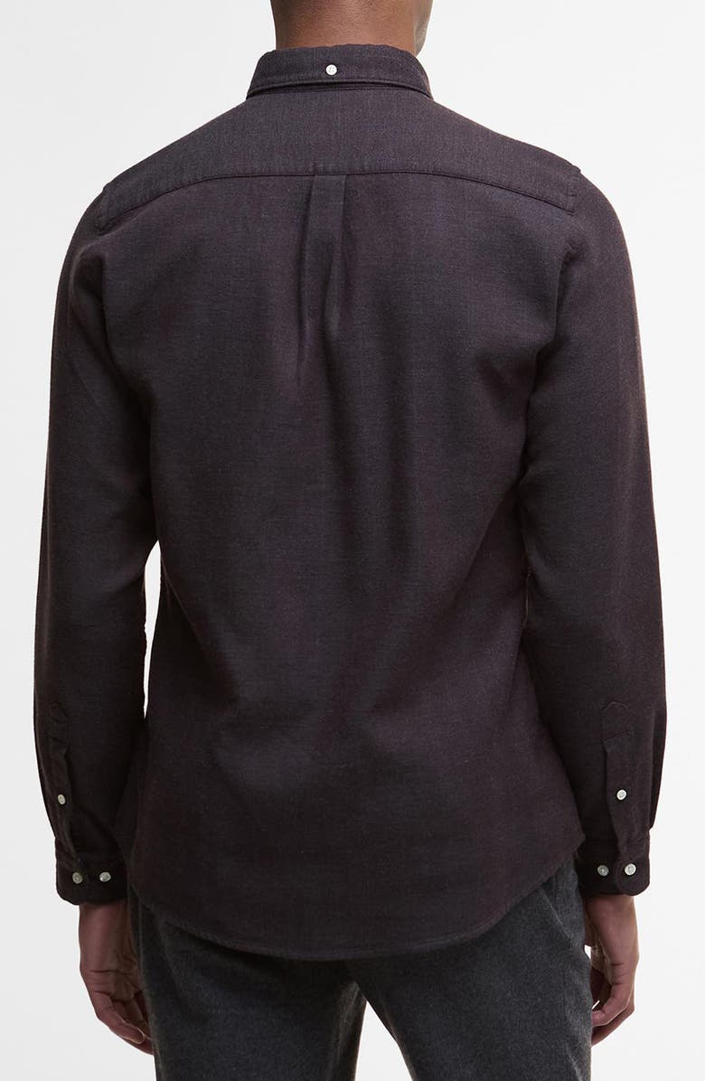Barbour Buckley Button-Down Shirt, Alternate, color, Dark Oak