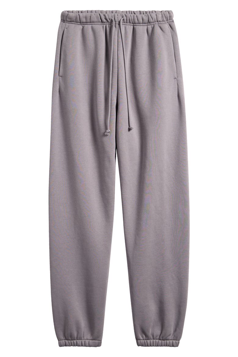 Fleece Lounge Relaxed Joggers, Alternate, color, SHADOW