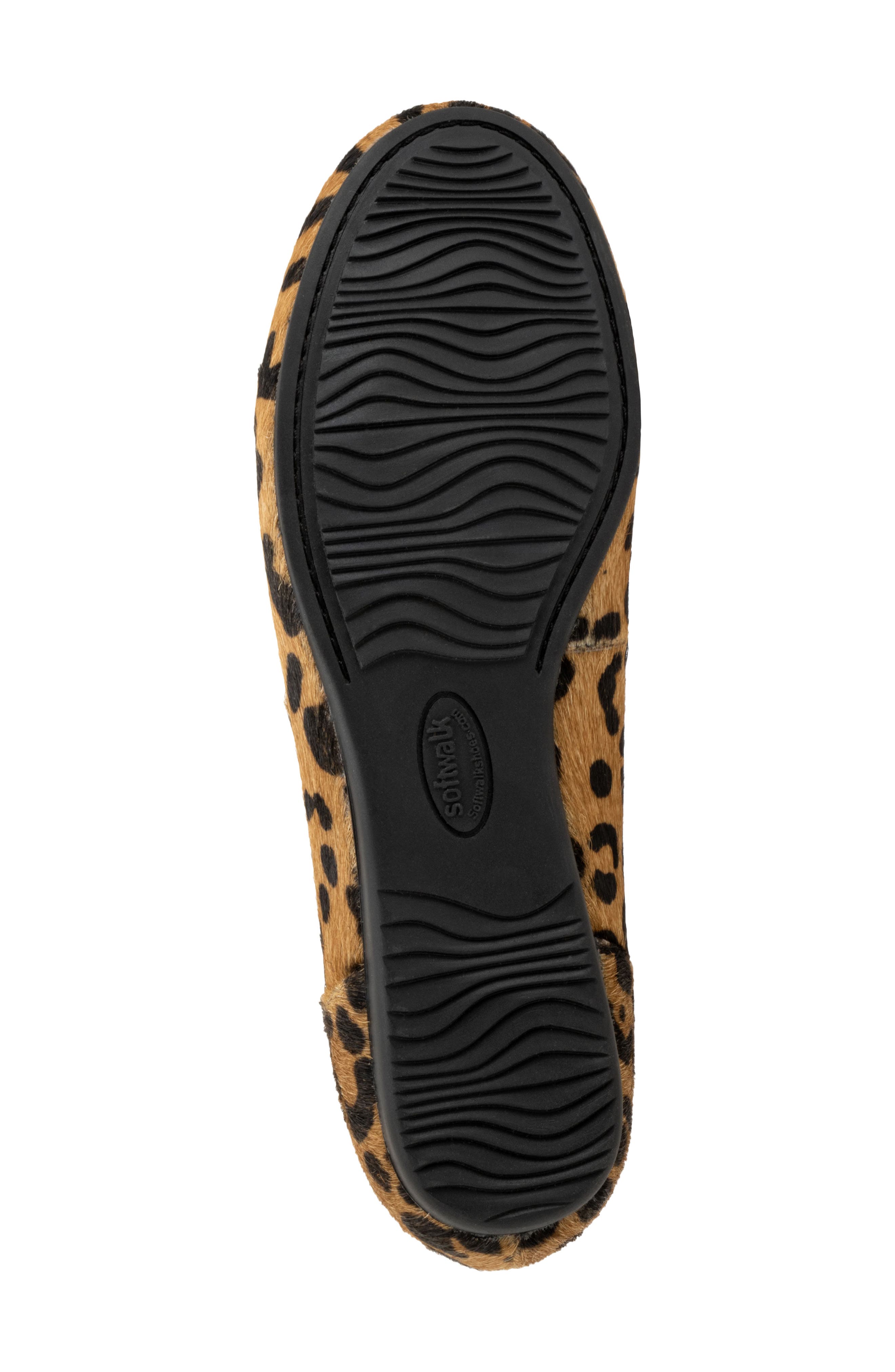 Sonoma Genuine Calf Hair Flat, Alternate, color, TAN LEOPARD