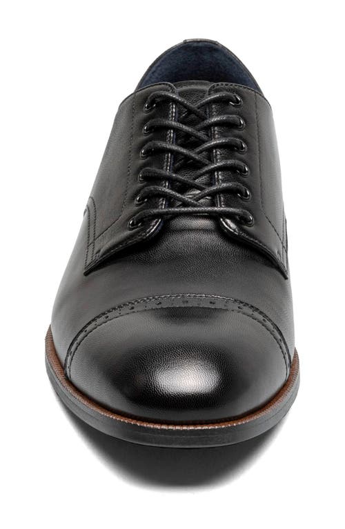 Stacy Adams William Cap Toe Oxford In Black