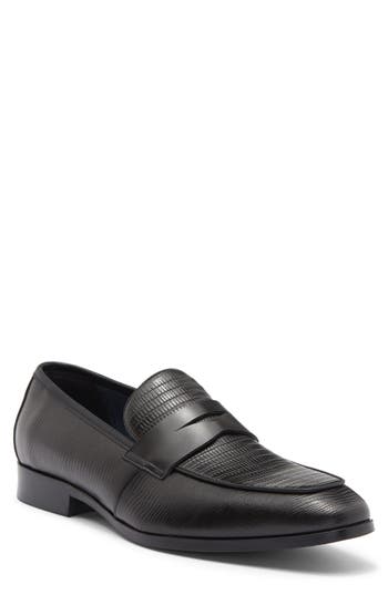 Steve Madden Embossed Penny Loafer