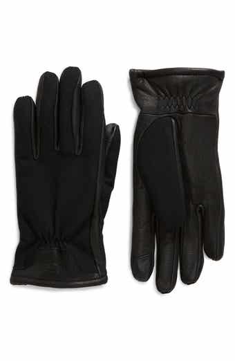 UGG® Faux Fur Lined Leather Gloves
