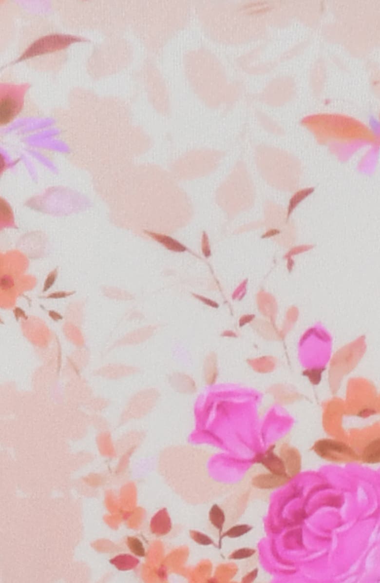 HOUSE OF CB Capri Floral High Leg Bikini Bottoms, Alternate, color, Floral Print