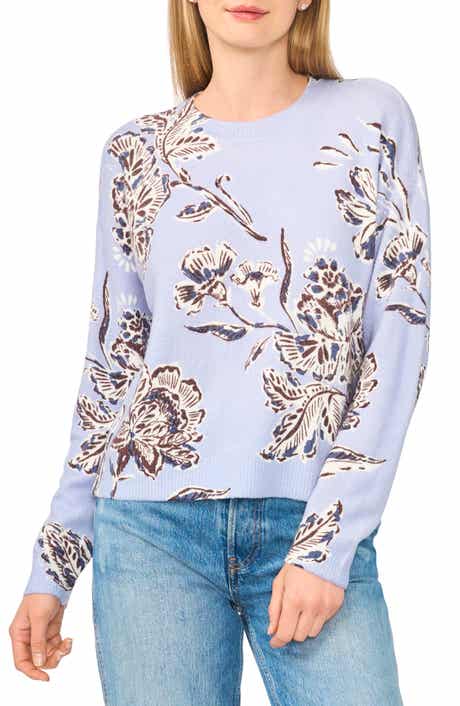 Floral Crewneck Sweater