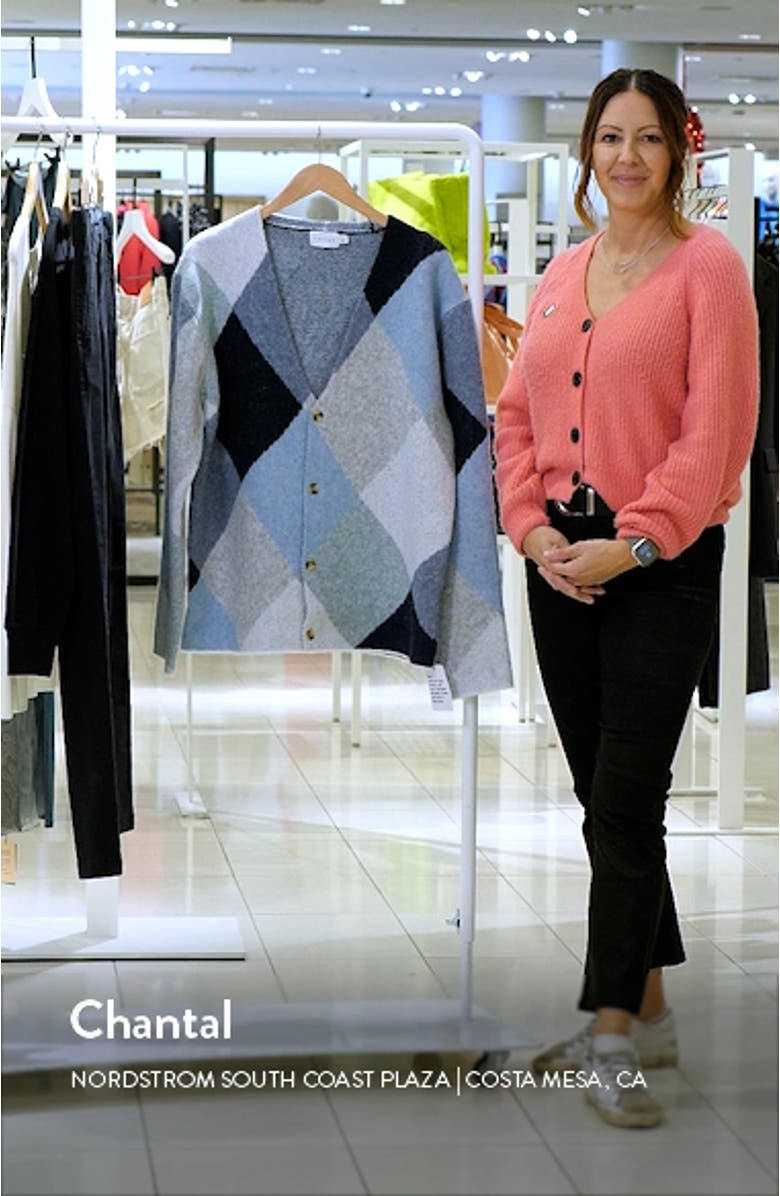 Argyle Cardigan, sales video thumbnail