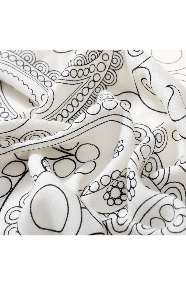 Youzey The Mary Scarf, Alternate, color, Blue/Grey