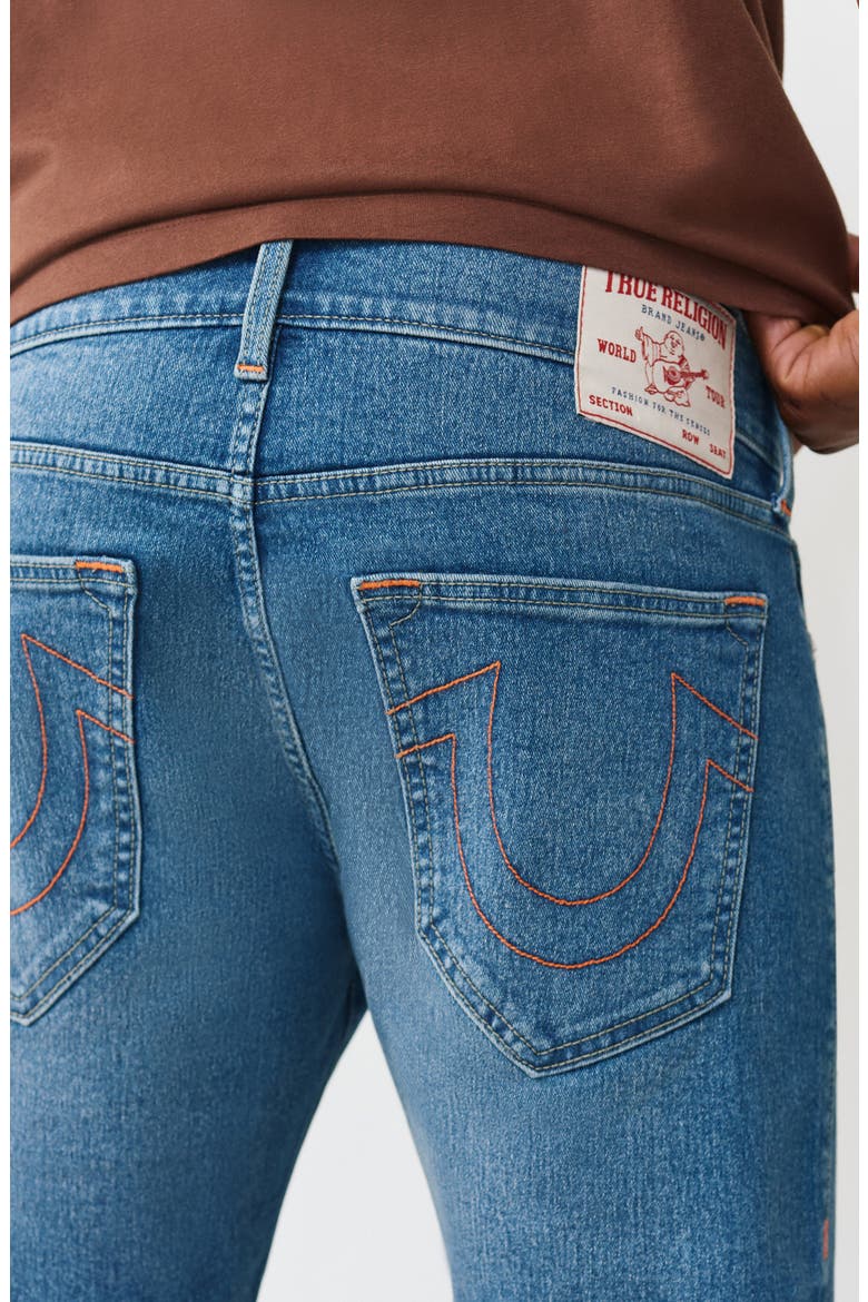 Ricky Denim Shorts, Alternate, color, MEDIUM NEPTUNE