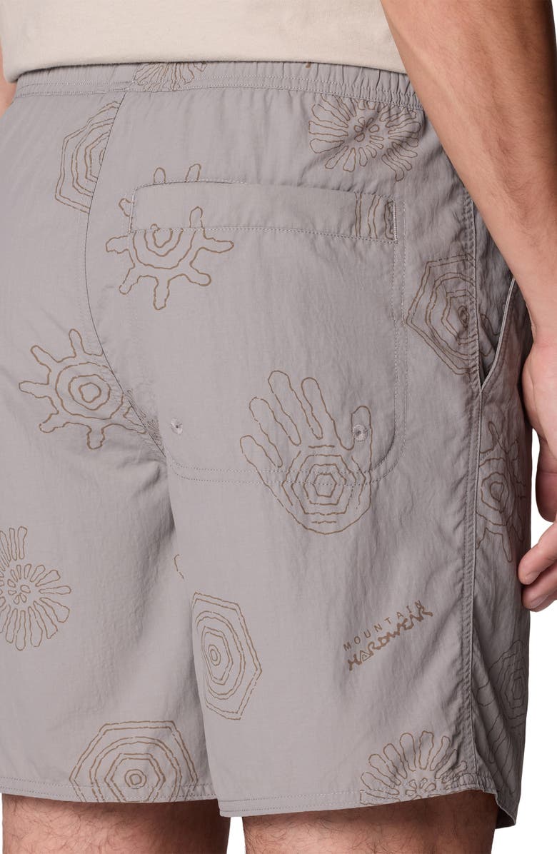 Mountain Hardwear Stryder Drawstring Shorts, Alternate, color, Approaching Storm