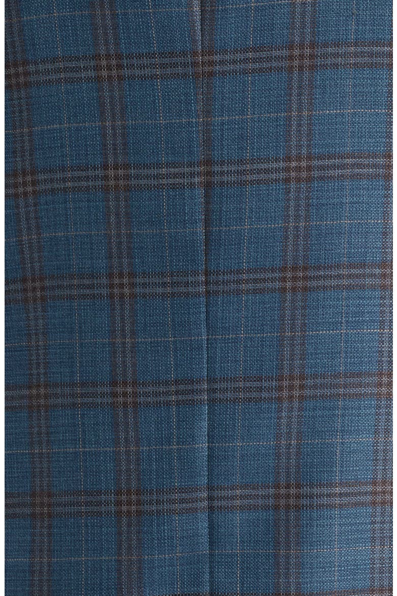 Hyperlight Soft Plaid Wool Sport Coat, Alternate, color, TEAL