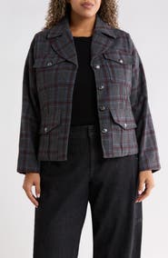 Wit & Wisdom Military Jacket with Oversized Pockets